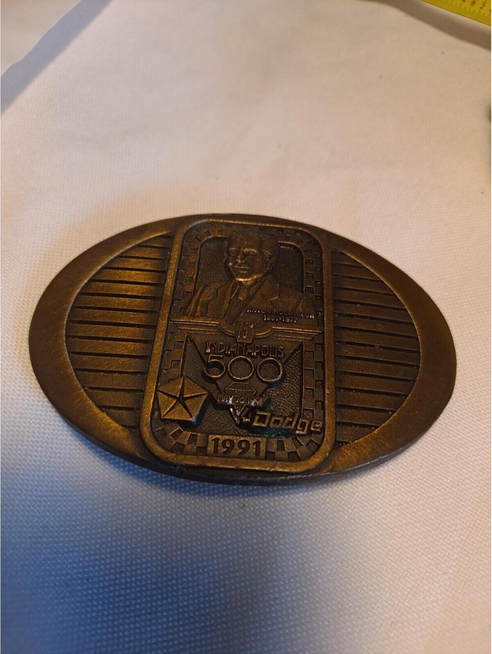 Indianapolis 500 Belt Buckle - 1991 - Dodge Viper